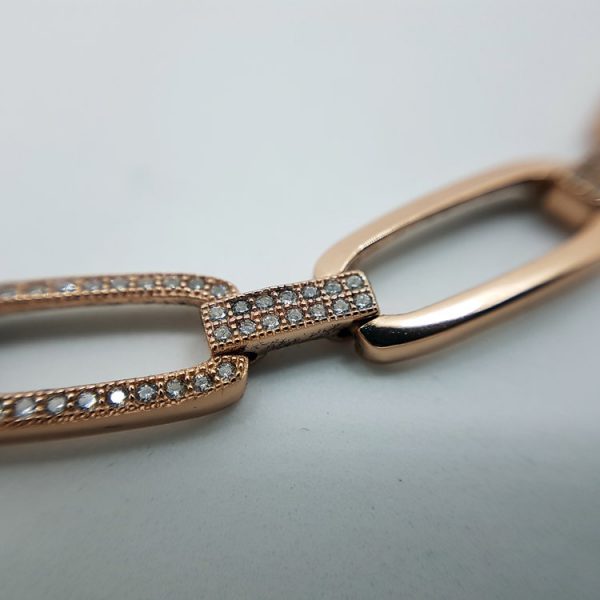 Michael Frank Silver CZ Bracelet