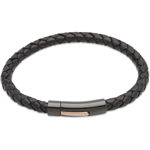 Unique & Co. Braided Bracelet With A Tonal Twist