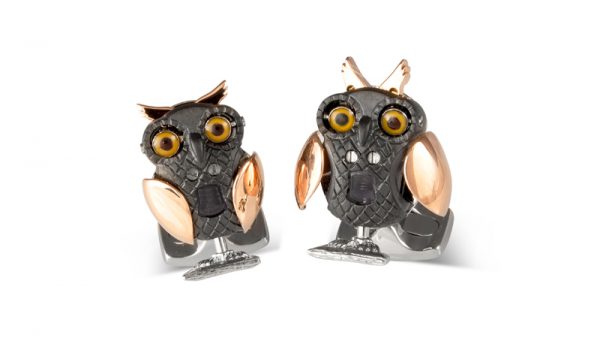 Moving Owl Cufflinks