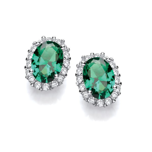 Stella Green Earrings