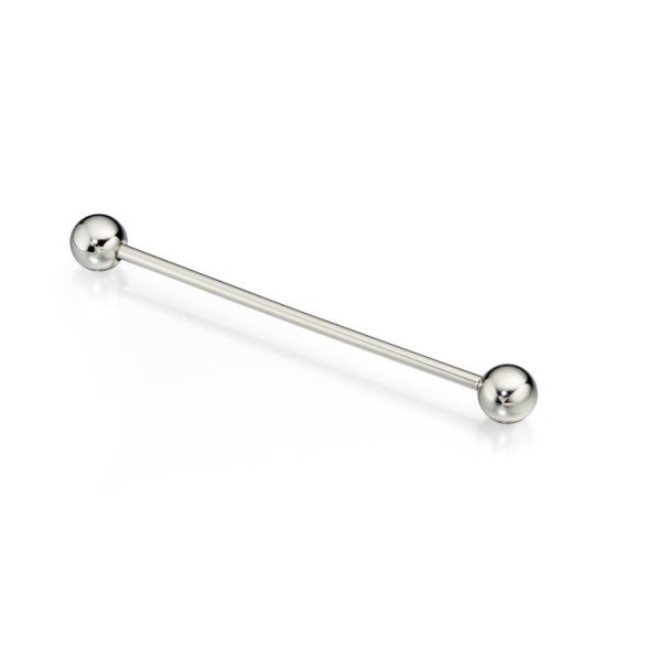 Fred Bennett Stainless Steel Round Collar Pin