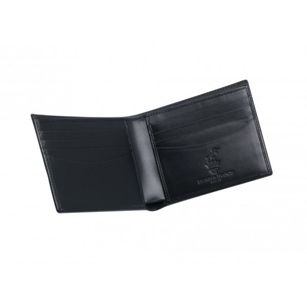 Leather Credit Card 8 Wallet in Black