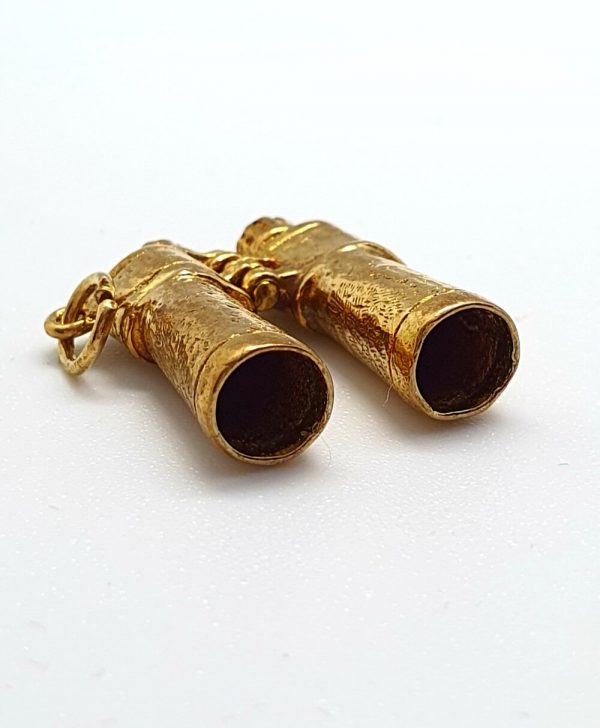 9ct Yellow Gold Binoculars Charm