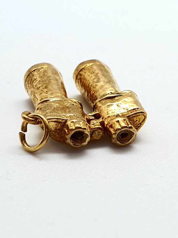 9ct Yellow Gold Binoculars Charm