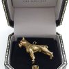 9ct Yellow Gold Boxer Dog 'Georg Jenson' Charm