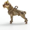 9ct Yellow Gold Boxer Dog 'Georg Jenson' Charm