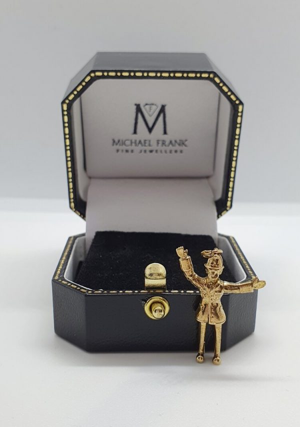 9ct Yellow Gold Policeman Charm