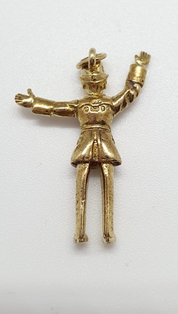 9ct Yellow Gold Policeman Charm
