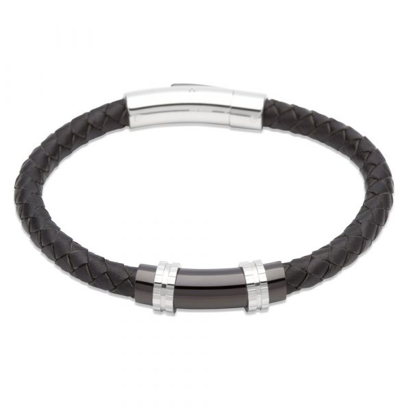 Unique & Co. Gents Leather Bracelet
