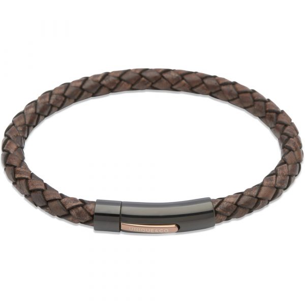 Unique & Co. Dark Brown Leather Bracelet