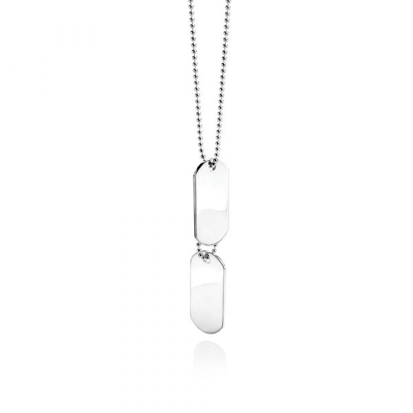 Fred Bennett Men's Double Dog Tag Necklace