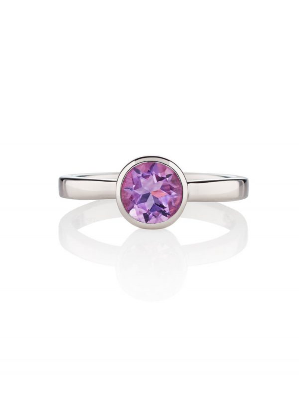 Juliet Ring– Blue Topaz Or Amethyst