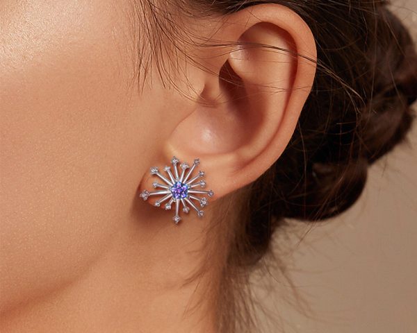 Carpe Diem Sparkler Stud Earrings