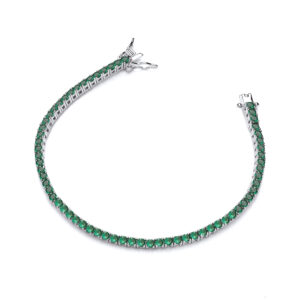 Green CZs JJaz Bracelet