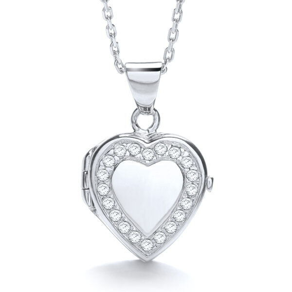 Sarah-Jane Heart Silver Locket