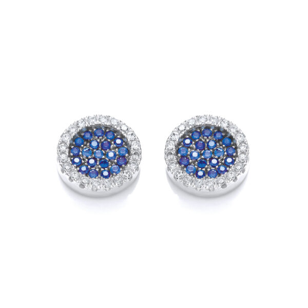 Bailey Blue & Clear Studs