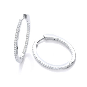 Sienna Oval Hoops