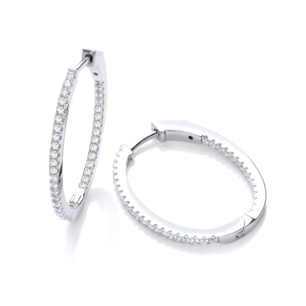 Sienna Oval Hoops