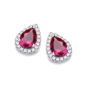 Dinah Red Earrings