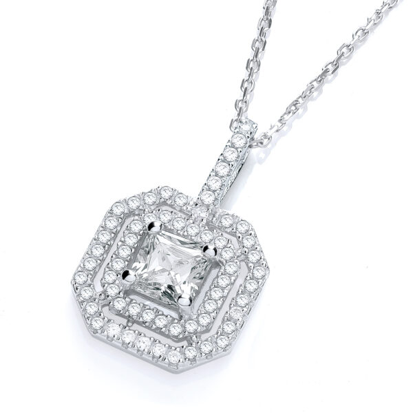 Micro Pave' Fancy Pendant