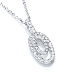 Micro Pave' Fancy Pendant
