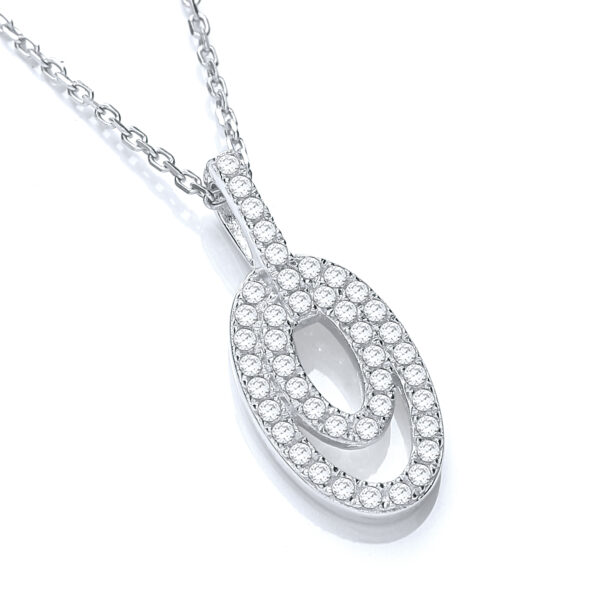 Micro Pave' Fancy Pendant